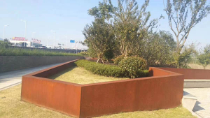 娄烦耐候钢挡土墙